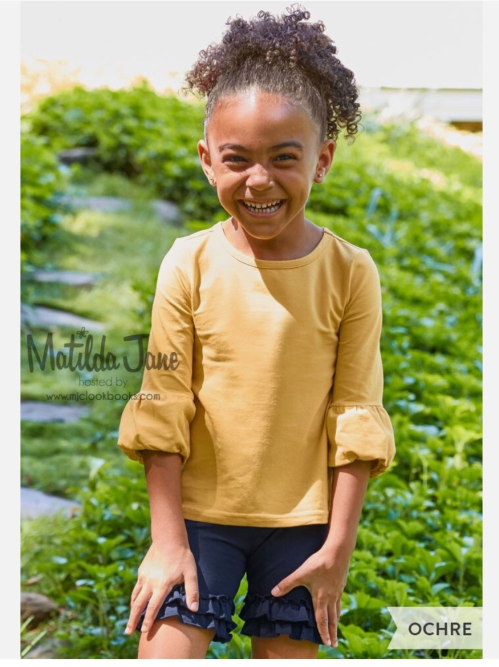 Matilda Jane • Perfectly Paired Puffer Tee Mustard - 6